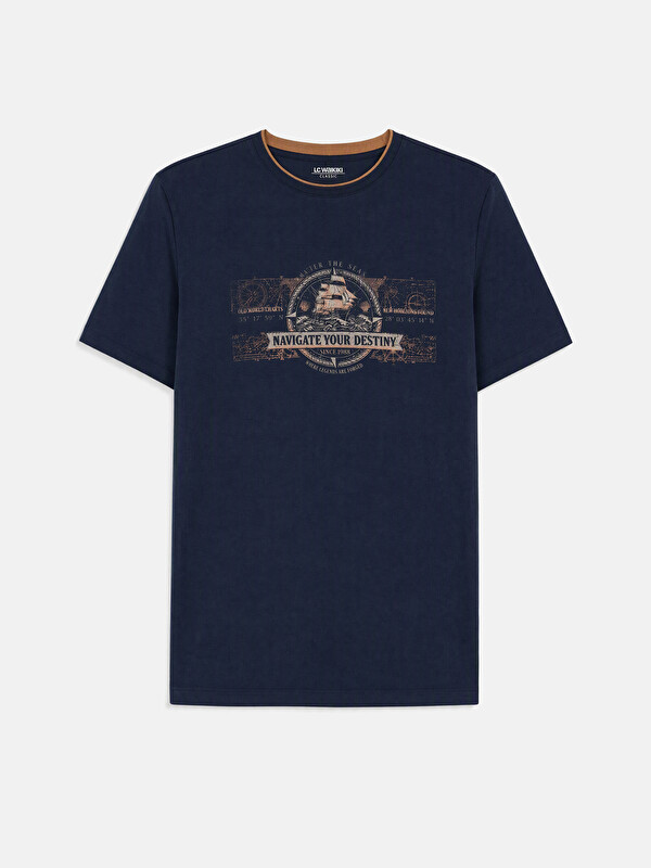 LCWAIKIKI Classic Rundhalsausschnitt Jersey Herren T-Shirt