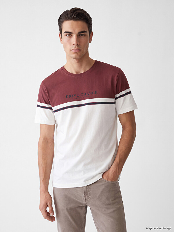 LCWAIKIKI Classic Crew Neck Jersey Men's T-shirt