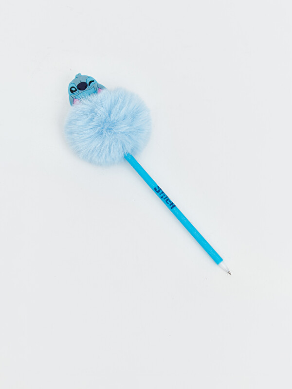 LCW JOY Stitch pompom ball pen