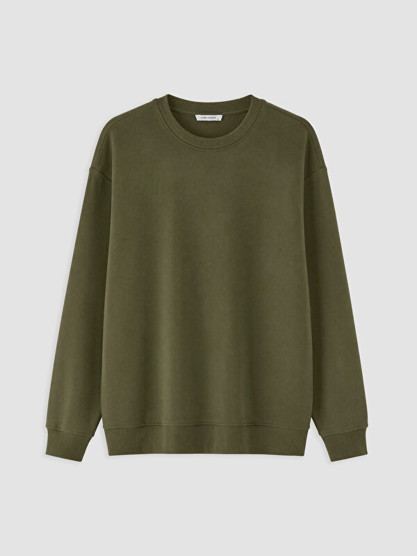 LCW Vision Man Khaki Sweatshirt