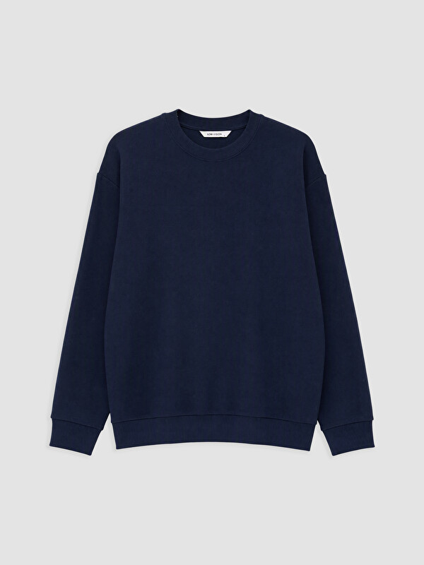 LCW Vision Bisiklet Yaka Erkek Sweatshirt