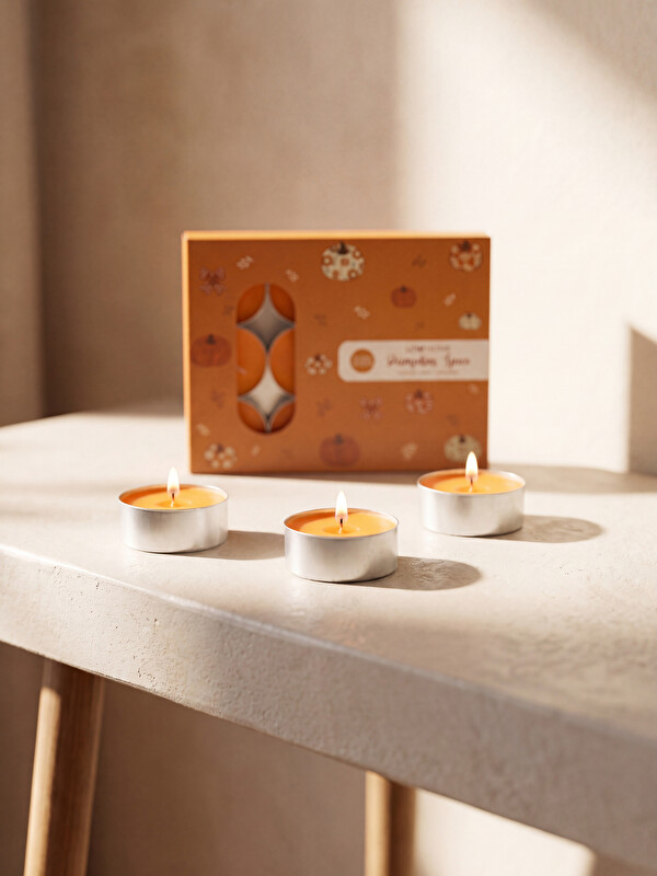 LCW HOME Bal Kabağı Kokulu Tealight Mum 12'li