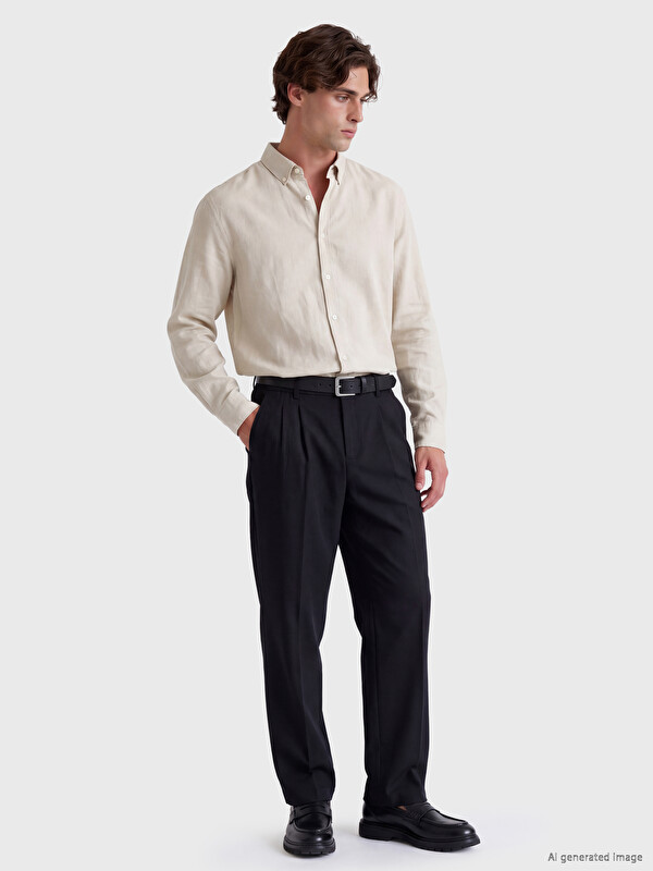 LCW Vision Man Black Trousers