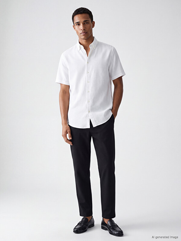 LCW Vision پانتۆڵی پیاوانی قاڵبی ئاسایی