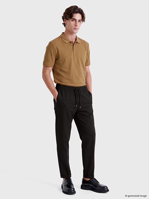 LCW Vision Man Black Trousers