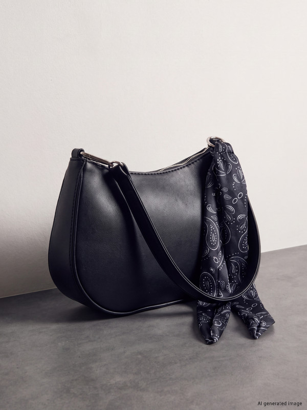 LCW ACCESSORIES إكسسوار وشاح حقيبة كتف من الجلد الصناعي للسيدات