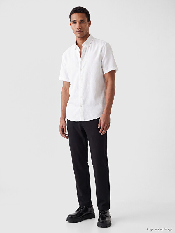 LCW Vision Regular Fit Armürlü Erkek Pantolon