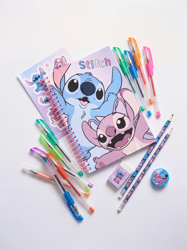 LCW JOY Stitch Printed Girls' Stationery Set