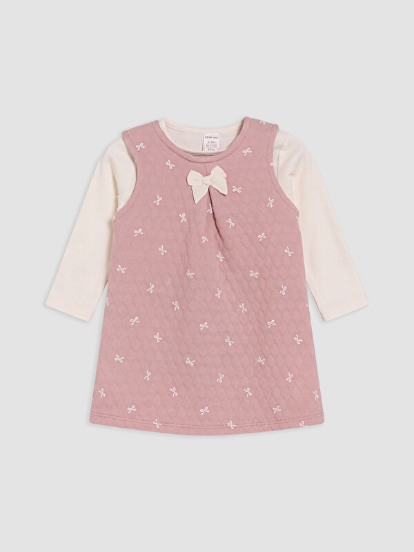 LCW baby Vajzë e vogël Roze Fustan