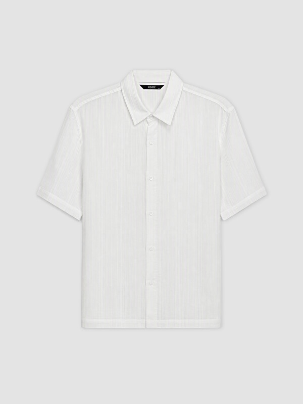 XSIDE Man White Shirt
