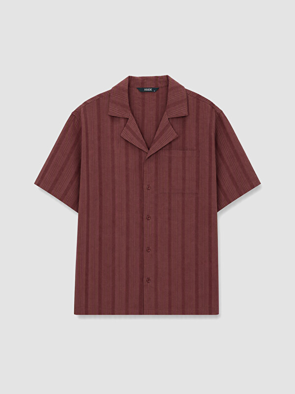 XSIDE Man Bordeaux Shirt
