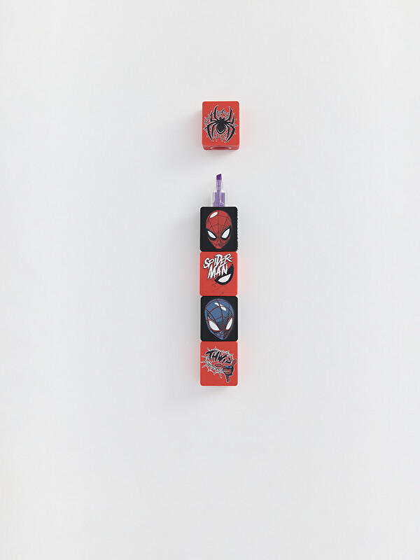 LCW JOY Spider Man Figured Felt Pen Set 5 Pack