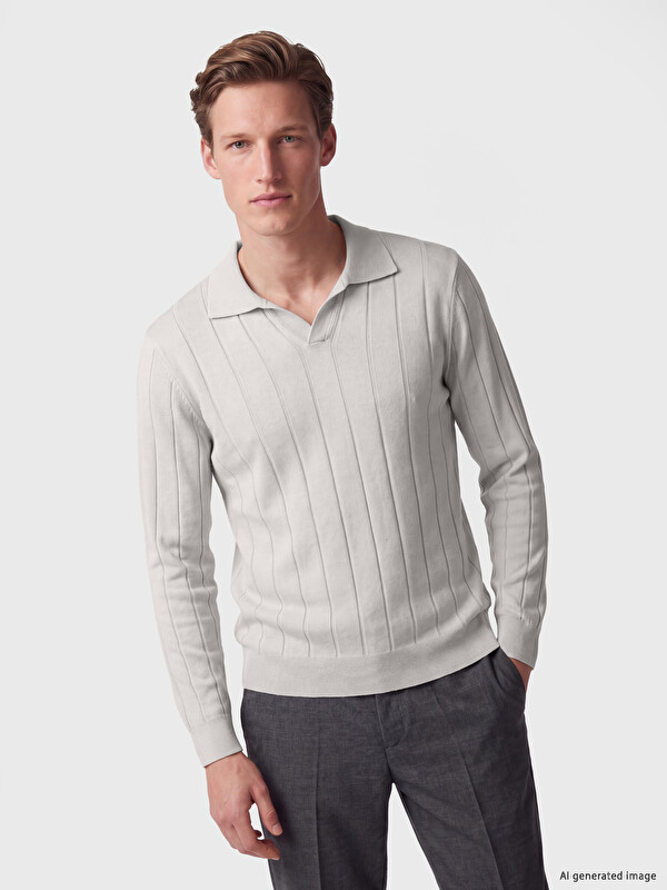 SOUTHBLUE Polo Yaka Soft Touch Erkek Triko Kazak