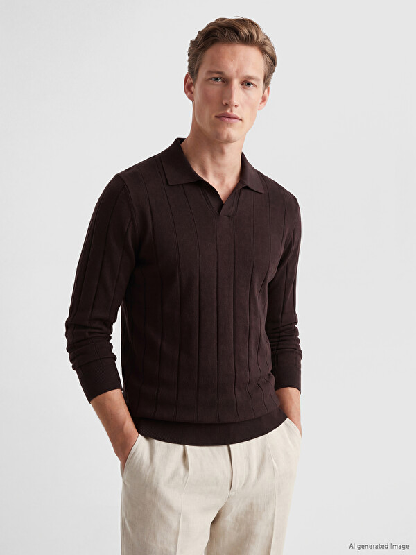 SOUTHBLUE Polo Yaka Erkek Triko Kazak