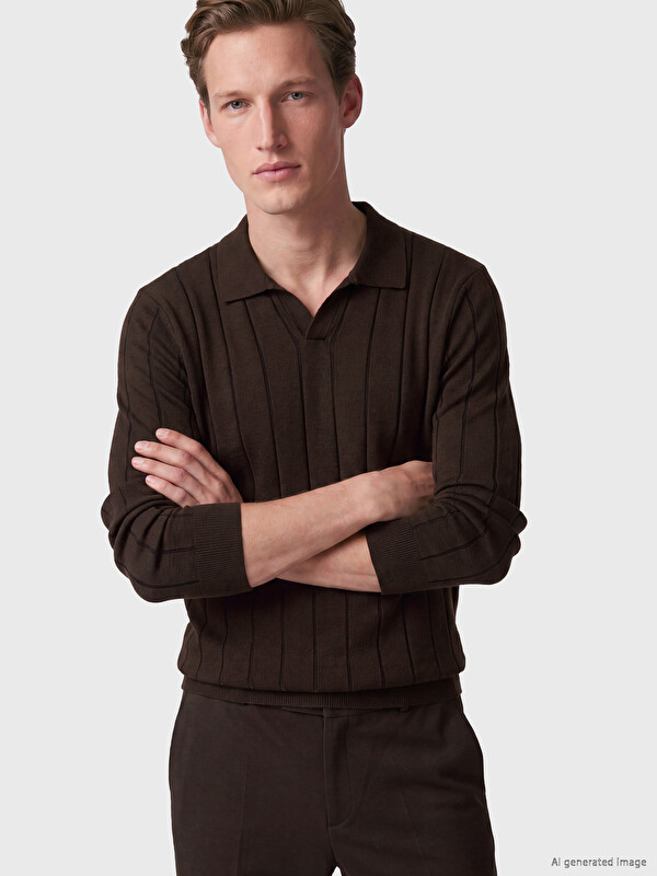 SOUTHBLUE Polo Yaka Erkek Triko Kazak