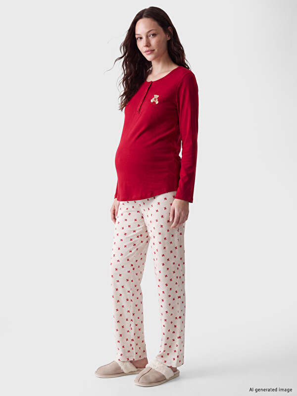 LCW DREAM Woman Beige Pyjama Set