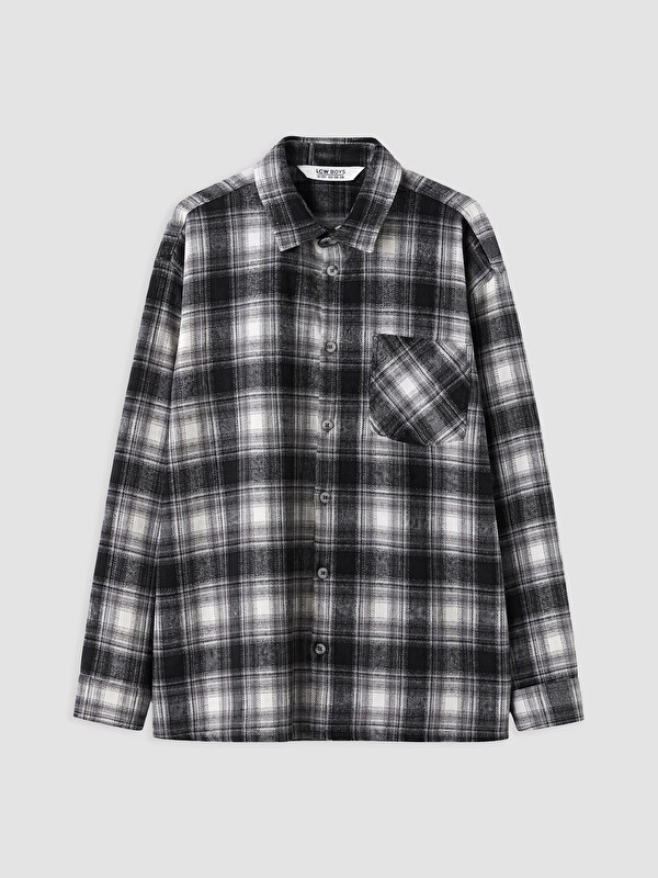 LCW Kids Plaid Twill Boys' Shirt