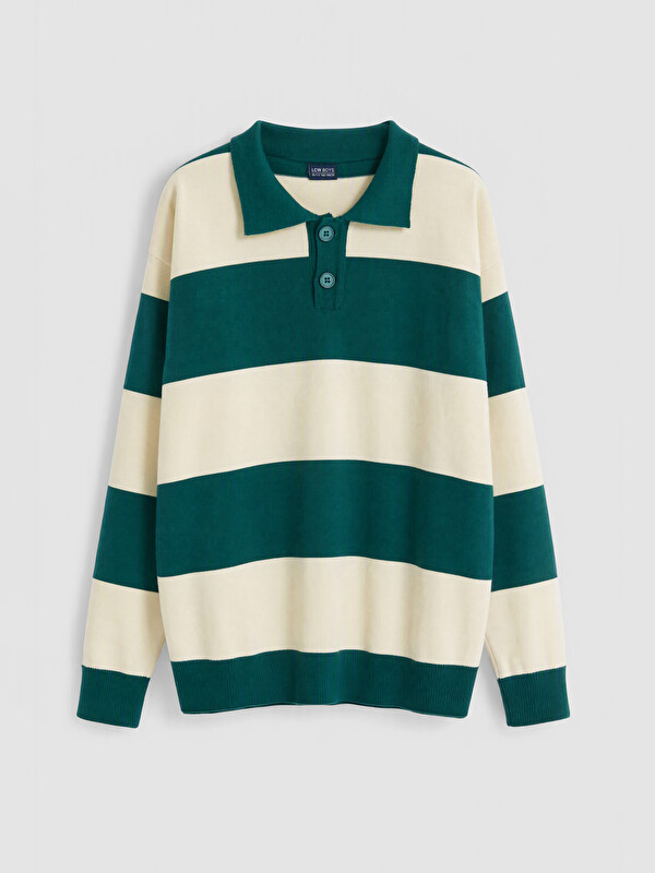 LCW Kids Boy Green Sweater