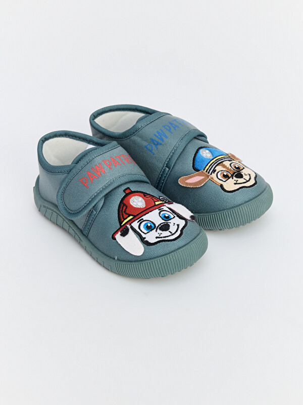 LC WAIKIKI Patrol Printed Velcro Boy Baby Slipper