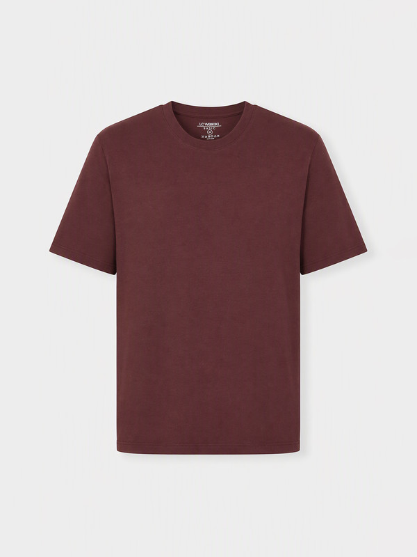 LCWAIKIKI Classic Crew Neck Interlock Men's T-shirt