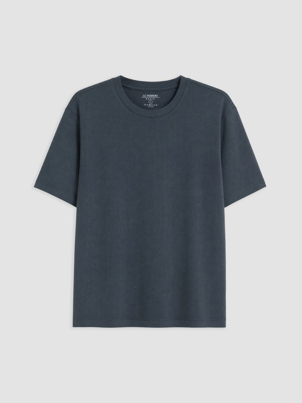 LCWAIKIKI Classic Crew Neck Interlock Men's T-Shirt