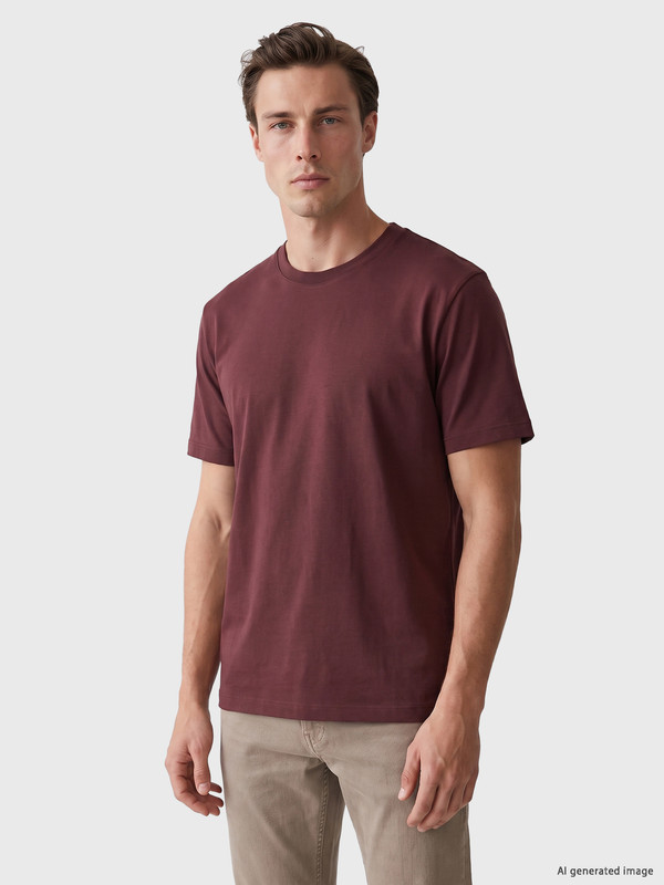 LCWAIKIKI Classic Crew Neck Interlock Men's T-shirt