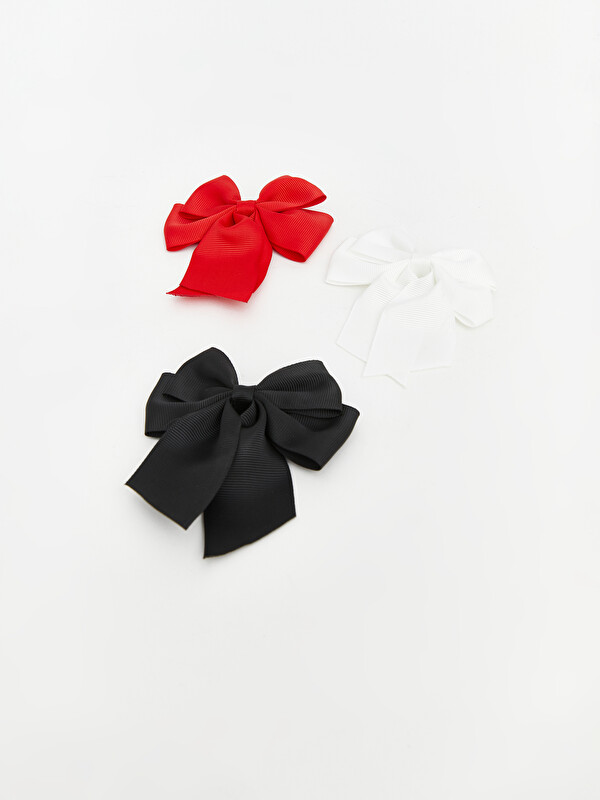 LCW ACCESSORIES مشبك وربطة شعر أحمر طفلة