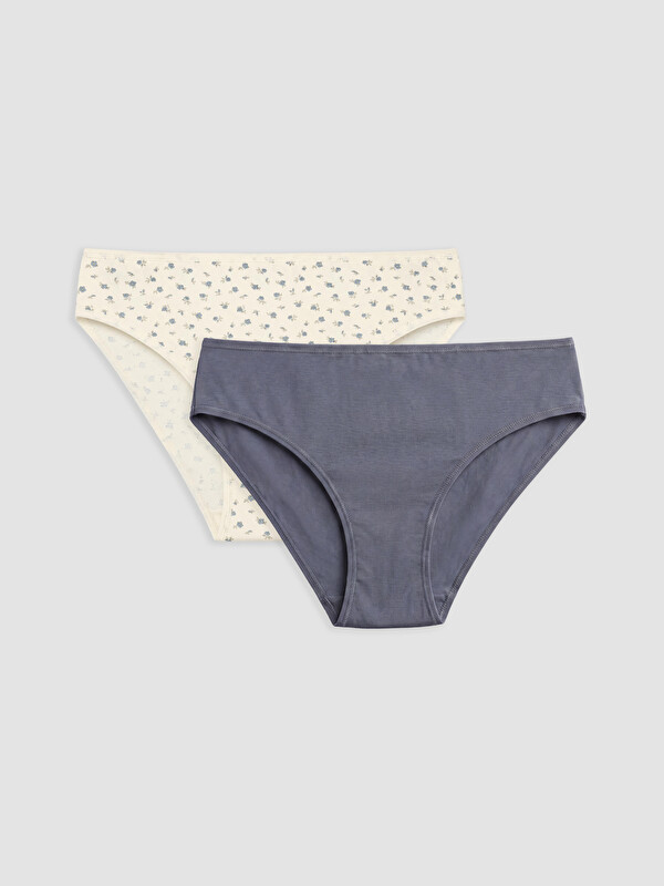 LCW DREAM Floral Bikini Knickers 3-pack