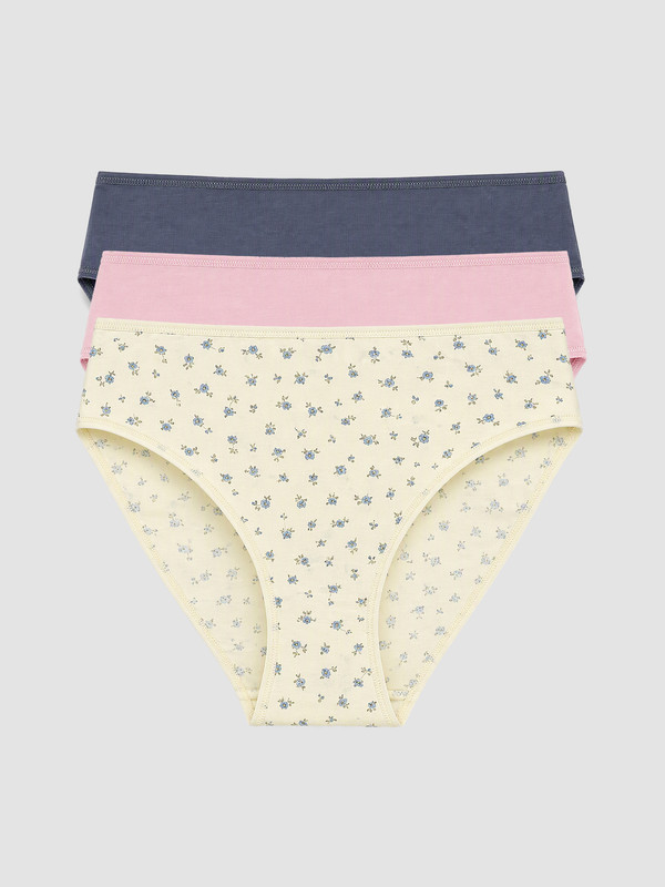LCW DREAM Çiçekli Bikini Külot 3'lü
