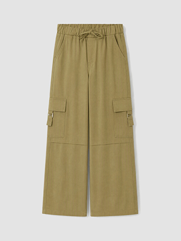 LCW Kids Široke & Baggy cargo pantalone za devojčice