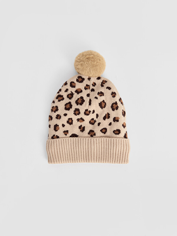 LCW ACCESSORIES Pompom Baby Girls' Beanie