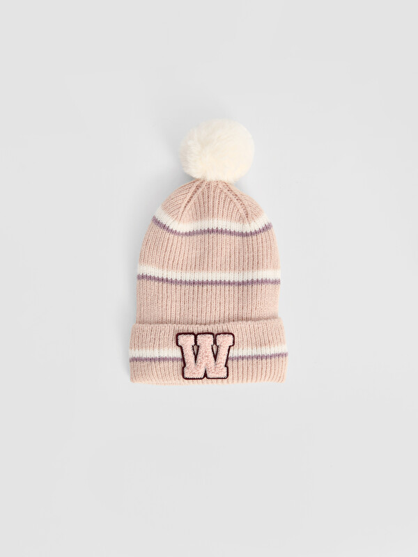 LCW ACCESSORIES Шапка-бини для девочек с помпоном