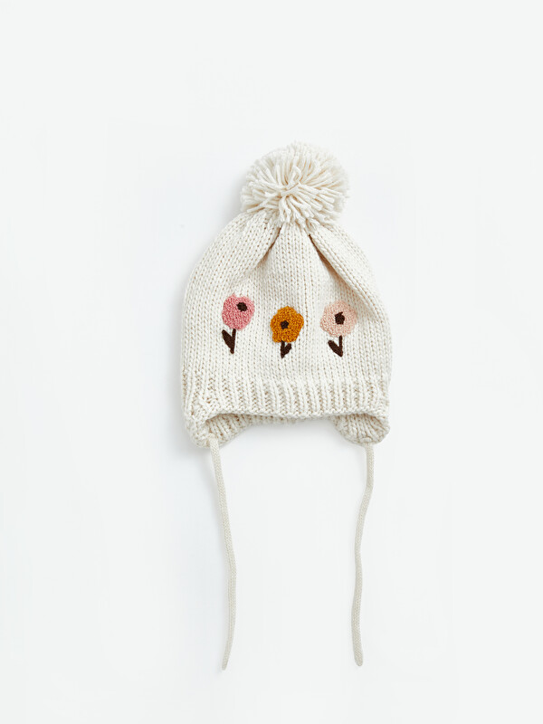 LCW ACCESSORIES Pompon Detailed Baby Girls' Beanie