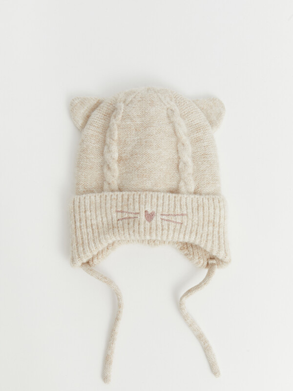 LCW ACCESSORIES Bonnet Bébé Fille Brodé Motif Chat