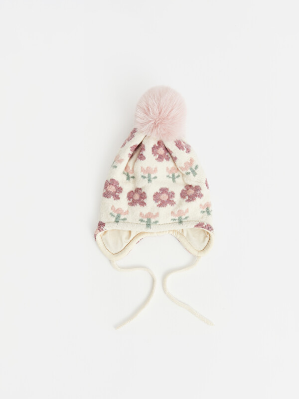 LCW ACCESSORIES Pompon Detailed Baby Girls' Beanie