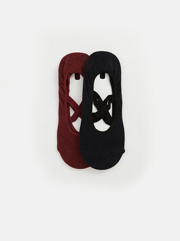 LCW DREAM Non-slip Sole Women's Yoga And Pilates Socks 2 Pack