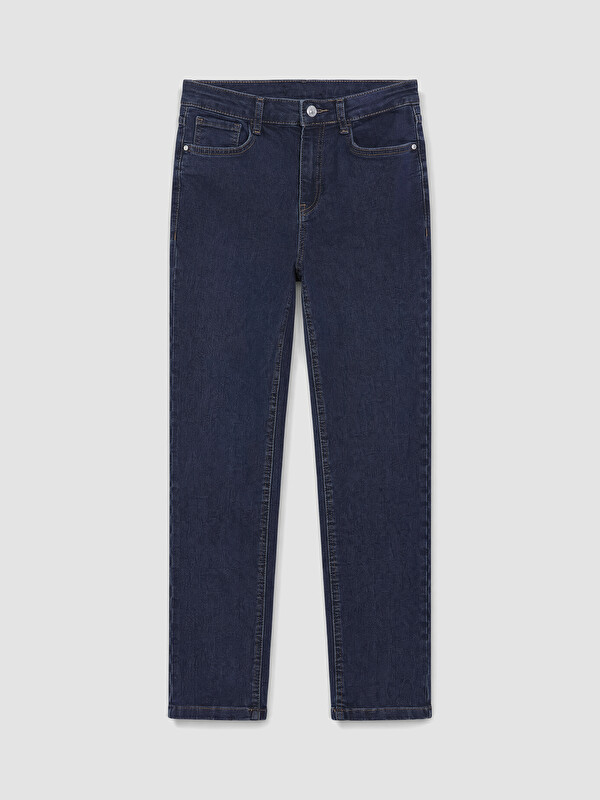 LCWAIKIKI Classic Yüksek Bel Slim Fit Kadın Jean Pantolon