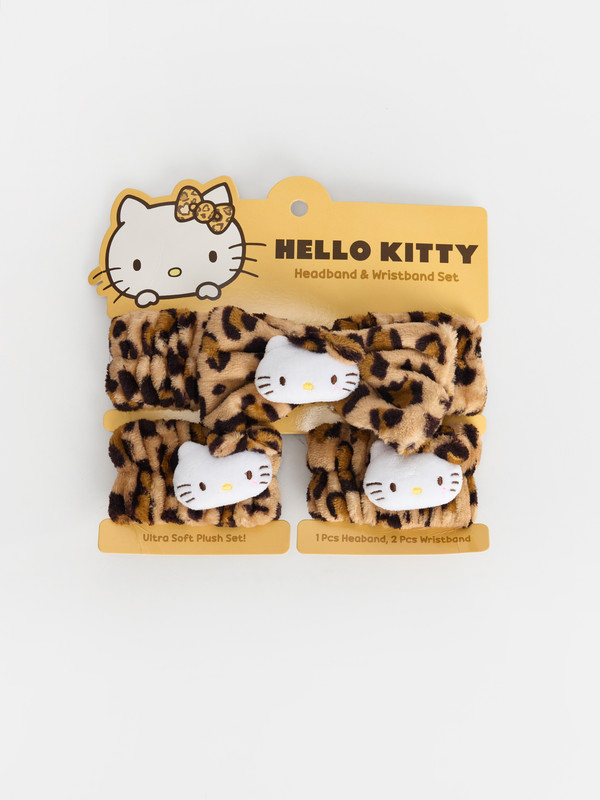 LCW JOY Hello Kitty Baskılı Saç Bandı ve Bileklik Seti