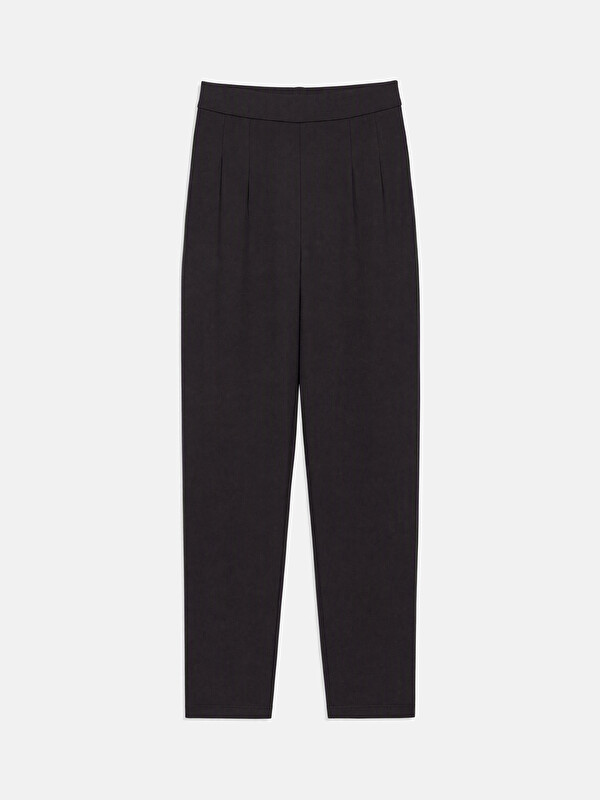 LCW Grace Cigarette Fit Women's Pleated Fabric Trousers