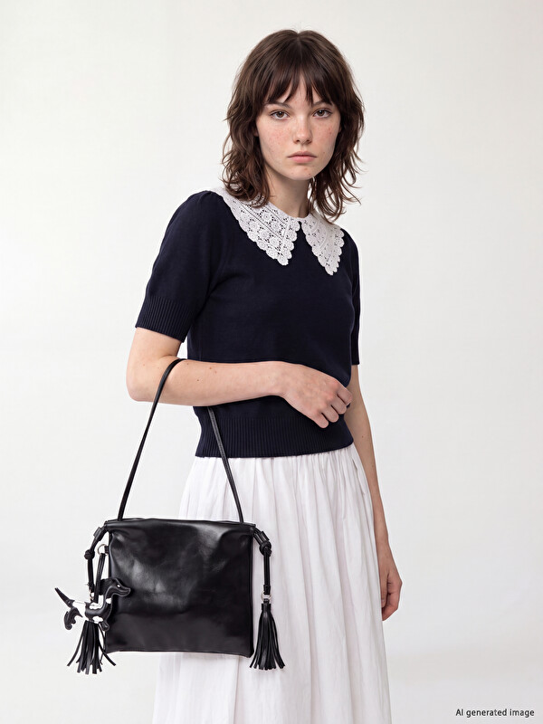LCW ACCESSORIES Woman Black Shoulder bag