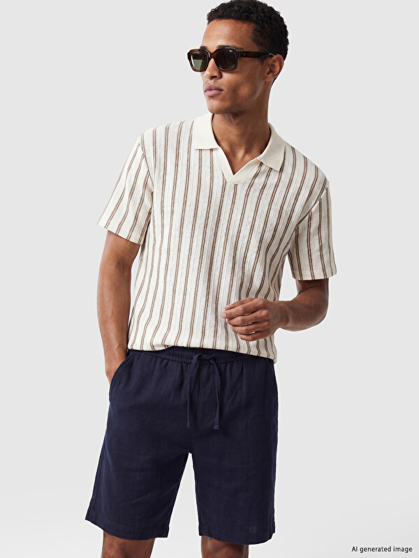 LCW Vision Man Beige T-Shirt