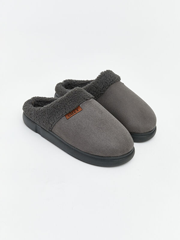 Lcw Steps Kahverengi Lcw Steps Süet Görünümlü Erkek Ev Terliği