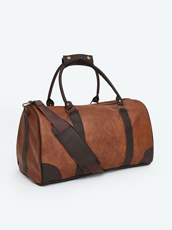 LCW ACCESSORIES Leather Look Men's Sport Bag