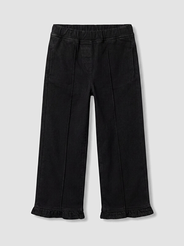 LCW baby Wideleg Kız Çocuk Jean Pantolon