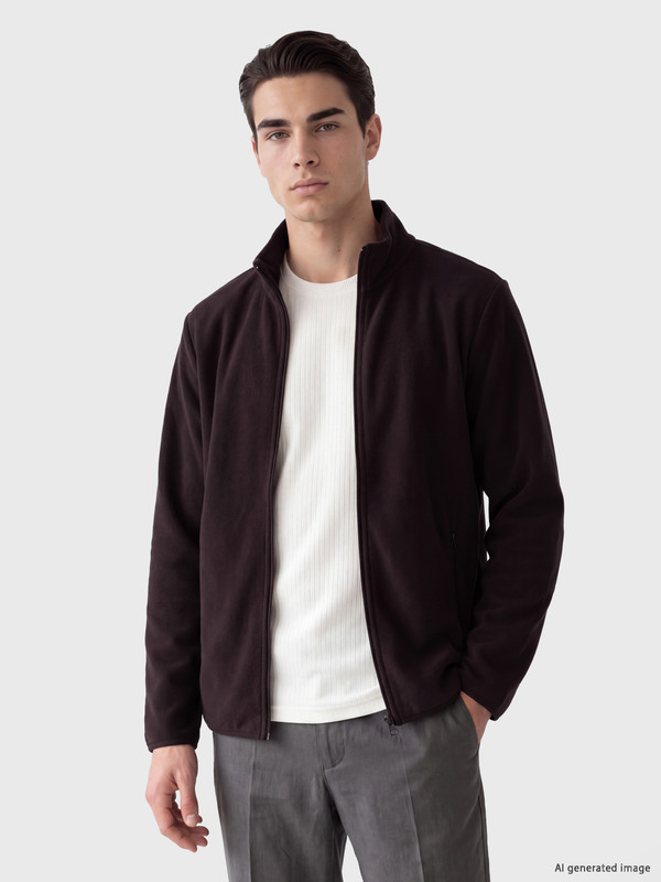 LCWAIKIKI Classic Bluza polar me jakë të ngritur për burra