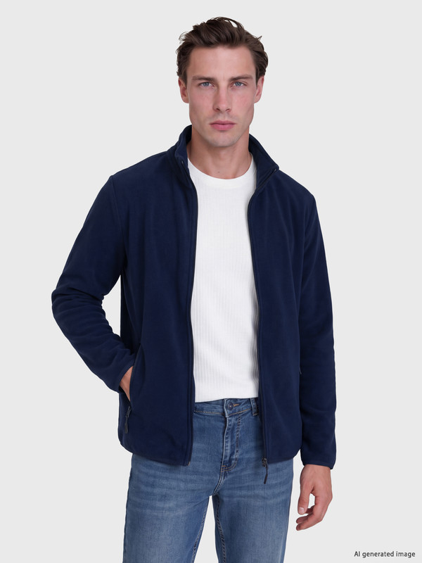 LCWAIKIKI Classic Dik Yaka Erkek Fermuarlı Sweatshirt