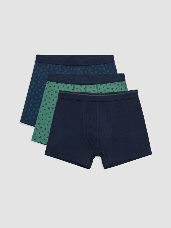 LC WAIKIKI Boxeri Regular Fit Bărbați, Pachet de 3 bucăți