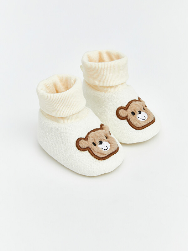 LCW STEPS Baby Boy White Pre-Walker Shoes