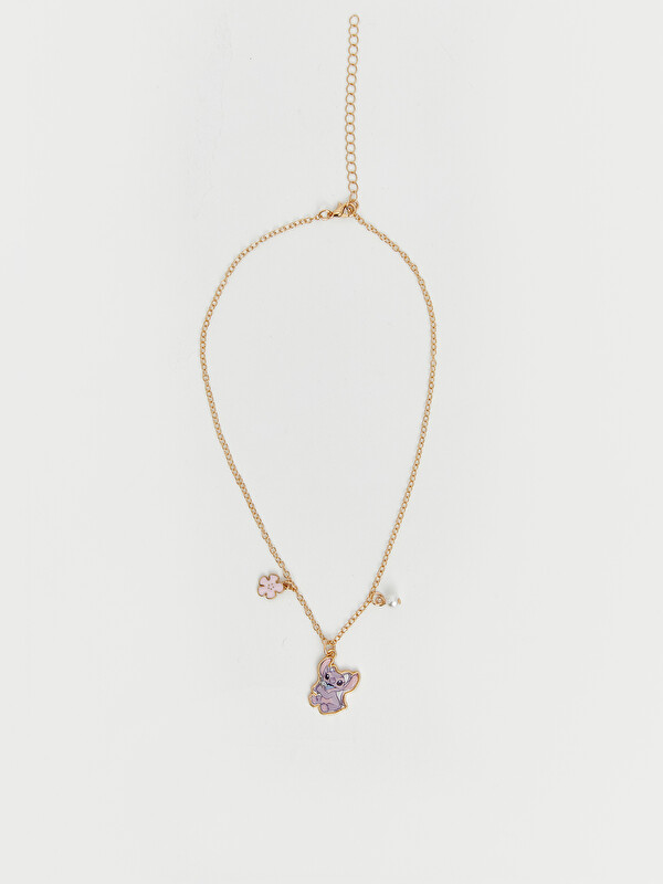 LCW JOY Girls' Stitch Printed Girls' Necklace
