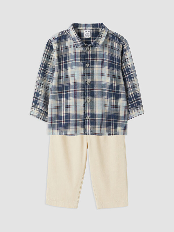 LCW baby Baby Boy Blue Set
